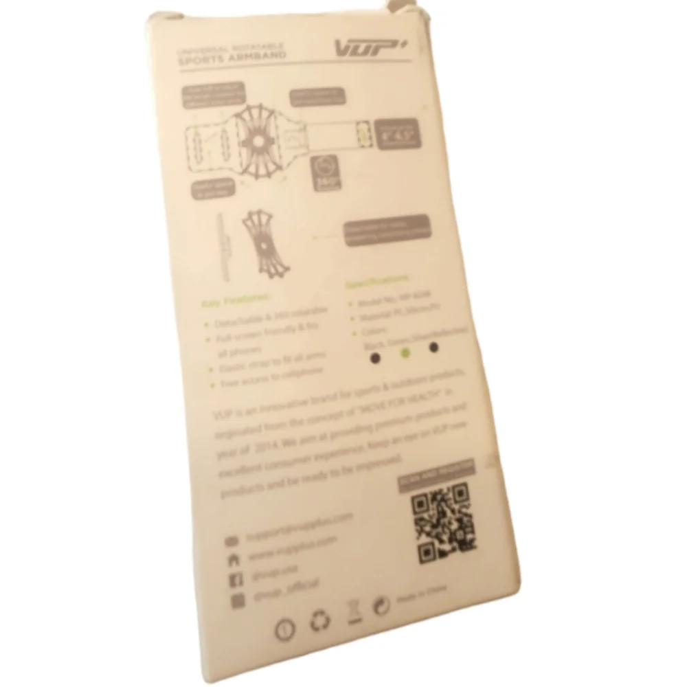 VUP New Phone Armband Holder Detachable & 360 Degree Rotation